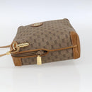 GUCCI Micro GG Supreme Shoulder Bag PVC Beige Gold 07 37 4916 Auth BA9926-3