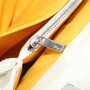 Salvatore Ferragamo Hand Bag Leather White Silver Auth BA9927-21