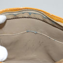 LOUIS VUITTON Monogram Vernis Houston Hand Bag Jaune M91121 LV Auth BA994-10