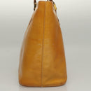 LOUIS VUITTON Monogram Vernis Houston Hand Bag Jaune M91121 LV Auth BA994-4