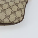GUCCI GG Supreme Web Sherry Line Bag PVC Beige Gold 904 02 047 Auth BA9941-16