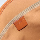 CELINE Macadam Canvas Tote Bag PVC Leather Brown Gold Auth BA9942-17