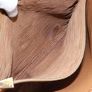 CELINE Macadam Canvas Tote Bag PVC Leather Brown Gold Auth BA9942-22