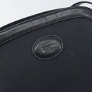 Burberrys Shoulder Bag Leather Navy Gold Auth BA9943-17