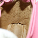 GUCCI Bamboo Backpack Suede Pink Gold 003 2034 0030 Auth BA9946-22