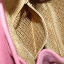 GUCCI Bamboo Backpack Suede Pink Gold 003 2034 0030 Auth BA9946-25