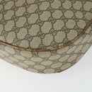 GUCCI GG Supreme Shoulder Bag PVC Beige Gold 001 256 0719 Auth BA9947-15