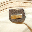 GUCCI GG Supreme Shoulder Bag PVC Beige Gold 001 256 0719 Auth BA9947-20