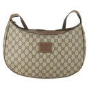 GUCCI GG Supreme Shoulder Bag PVC Beige Gold 001 256 0719 Auth BA9947-13