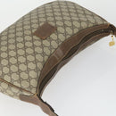GUCCI GG Supreme Shoulder Bag PVC Beige Gold 001 256 0719 Auth BA9947-6