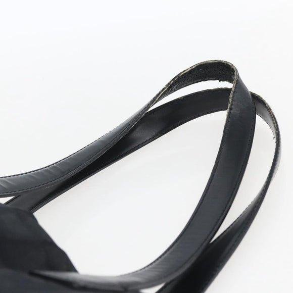 CHANEL New Travel Line Tote Bag Nylon Black Gold CC Auth BA9949