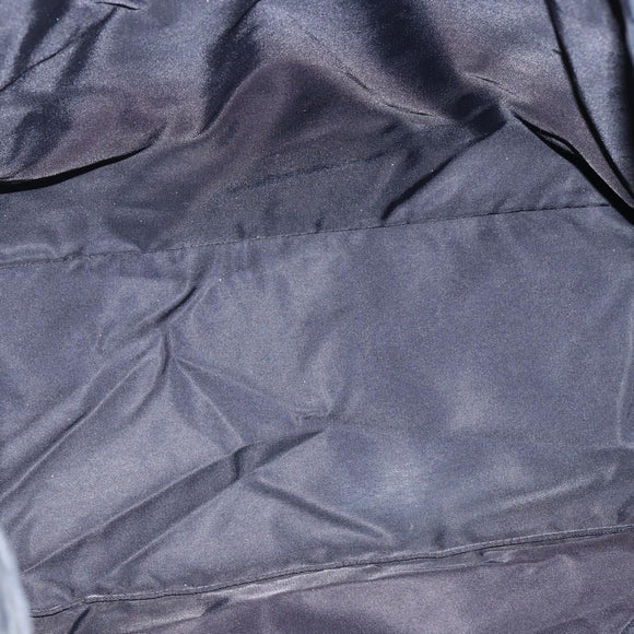 CHANEL New Travel Line Tote Bag Nylon Black Gold CC Auth BA9950