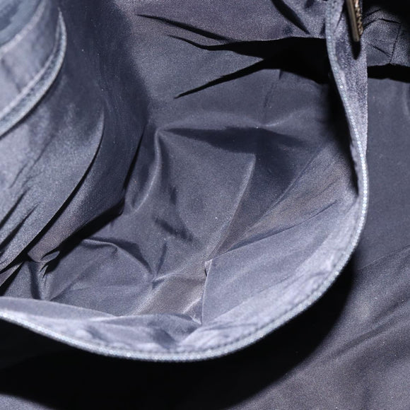 CHANEL New Travel Line Tote Bag Nylon Black Gold CC Auth BA9950