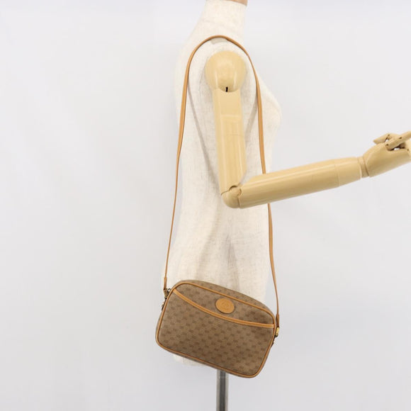 GUCCI Micro GG Supreme Shoulder Bag PVC Beige Gold 007 113 1943 Auth BA9951
