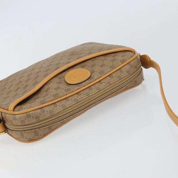 GUCCI Micro GG Supreme Shoulder Bag PVC Beige Gold 007 113 1943 Auth BA9951