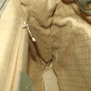 GUCCI Bamboo Backpack Suede Khaki Gold 003 58 0016 Auth BA9952-20