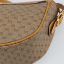 GUCCI Micro GG Supreme Web Sherry Line Bag PVC Beige 001 084 4001 Auth BA9954-10