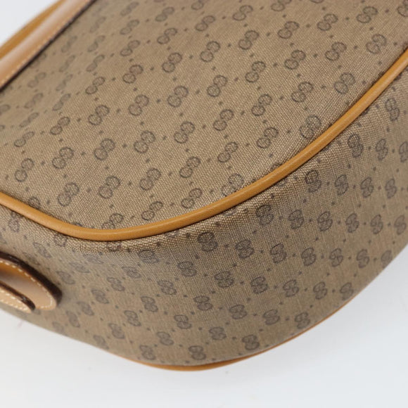 GUCCI Micro GG Supreme Web Sherry Line Bag PVC Beige 001 084 4001 Auth BA9954