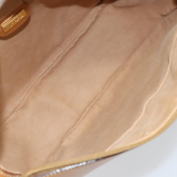 GUCCI Micro GG Supreme Web Sherry Line Bag PVC Beige 001 084 4001 Auth BA9954
