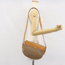GUCCI Micro GG Supreme Web Sherry Line Bag PVC Beige 001 084 4001 Auth BA9954-21