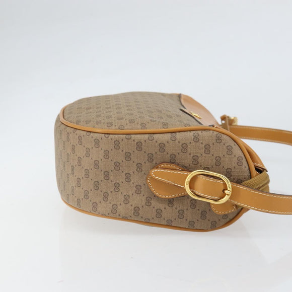 GUCCI Micro GG Supreme Web Sherry Line Bag PVC Beige 001 084 4001 Auth BA9954