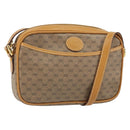 GUCCI Micro GG Supreme Shoulder Bag PVC Beige Gold 007 904 0095 Auth BA9955-1