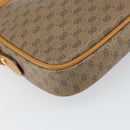 GUCCI Micro GG Supreme Shoulder Bag PVC Beige Gold 007 904 0095 Auth BA9955-16