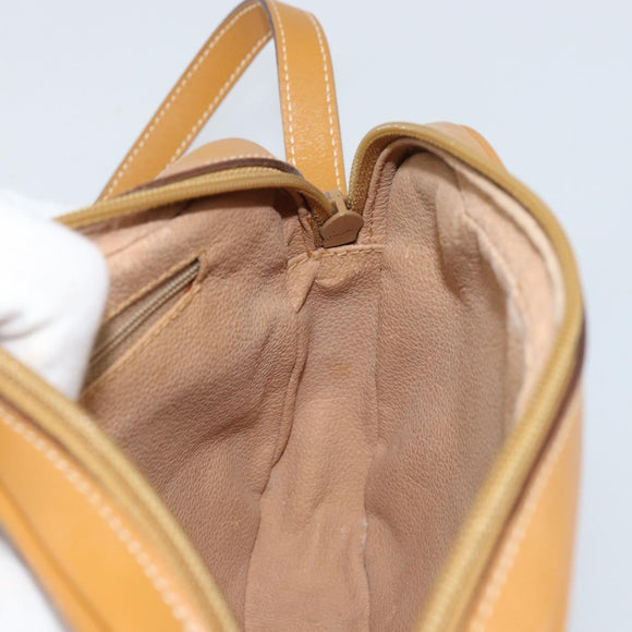 GUCCI Micro GG Supreme Shoulder Bag PVC Beige Gold 007 904 0095 Auth BA9955