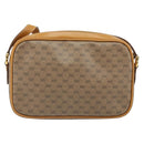 GUCCI Micro GG Supreme Shoulder Bag PVC Beige Gold 007 904 0095 Auth BA9955-2