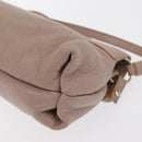 Chloe Hand Bag Leather 2way Beige Gold Auth BA9959-15