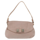 Chloe Hand Bag Leather 2way Beige Gold Auth BA9959-2
