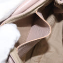 Chloe Hand Bag Leather 2way Beige Gold Auth BA9959-22