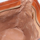 CELINE Macadam Canvas Tote Bag PVC Leather Brown Gold Auth BA9962-21