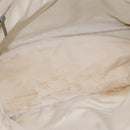 CHANEL New Travel Line Tote Bag Nylon Beige Gold CC Auth BA9963-10