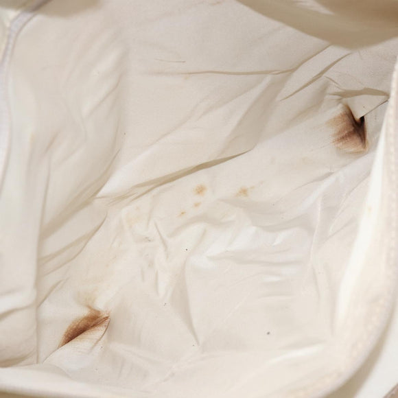 CHANEL New Travel Line Tote Bag Nylon Beige Gold CC Auth BA9963