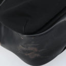 CHANEL Sports Line Shoulder Bag Nylon Black CC Auth BA9965-15
