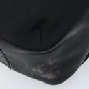 CHANEL Sports Line Shoulder Bag Nylon Black CC Auth BA9965-17
