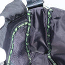 CHANEL Sports Line Shoulder Bag Nylon Black CC Auth BA9965-21