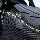 CHANEL Sports Line Shoulder Bag Nylon Black CC Auth BA9965-23