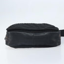 CHANEL Sports Line Shoulder Bag Nylon Black CC Auth BA9965-5