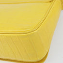 Salvatore Ferragamo Shoulder Bag Leather Yellow Gold Auth BA9970-15