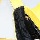 Salvatore Ferragamo Shoulder Bag Leather Yellow Gold Auth BA9970-19