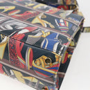 Salvatore Ferragamo Gancini Bag Leather 2way Multicolor Gold Auth BA9972V-17