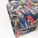 Salvatore Ferragamo Gancini Bag Leather 2way Multicolor Gold Auth BA9972V-18