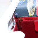 Salvatore Ferragamo Gancini Bag Leather 2way Multicolor Gold Auth BA9972V-20