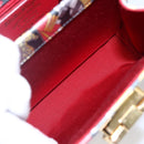 Salvatore Ferragamo Gancini Bag Leather 2way Multicolor Gold Auth BA9972V-24