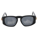 CHANEL Camelia Sunglasses plastic Black CC Auth BA9982-2