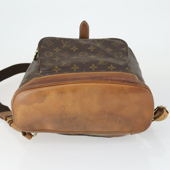 LOUIS VUITTON Monogram Montsouris GM Backpack M51135 LV Auth BA9987