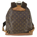LOUIS VUITTON Monogram Montsouris GM Backpack M51135 LV Auth BA9987-2