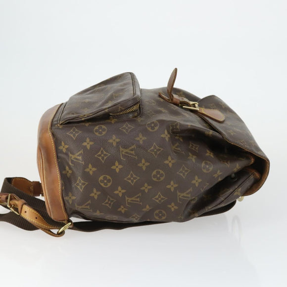 LOUIS VUITTON Monogram Montsouris GM Backpack M51135 LV Auth BA9987